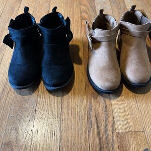 2 pairs GAP toddler size 11 boots.